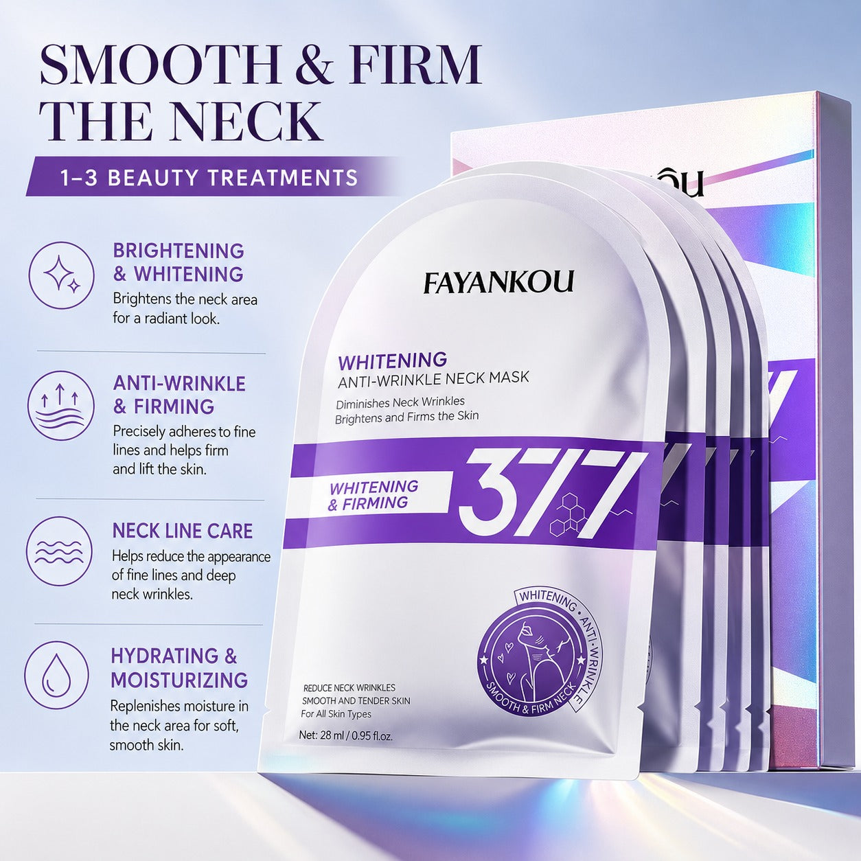 FAYANKOU Whitening Anti-Wrinkle Neck Mask (377)